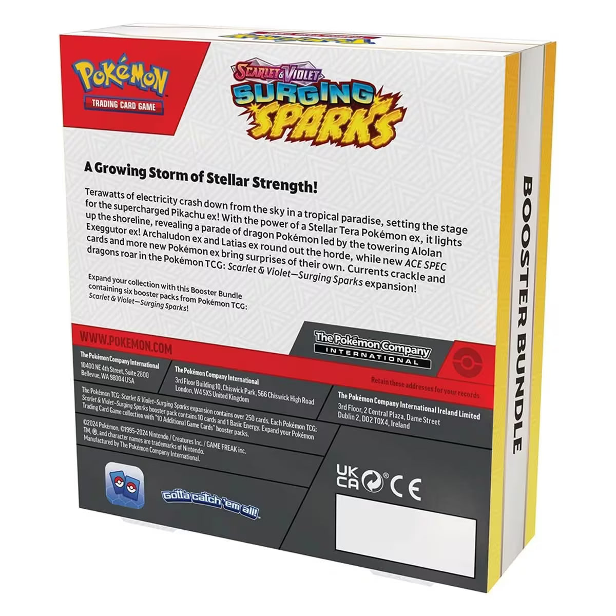 Pokemon Trading Card Game: Scarlet & Violet Surging Sparks Booster Bundle