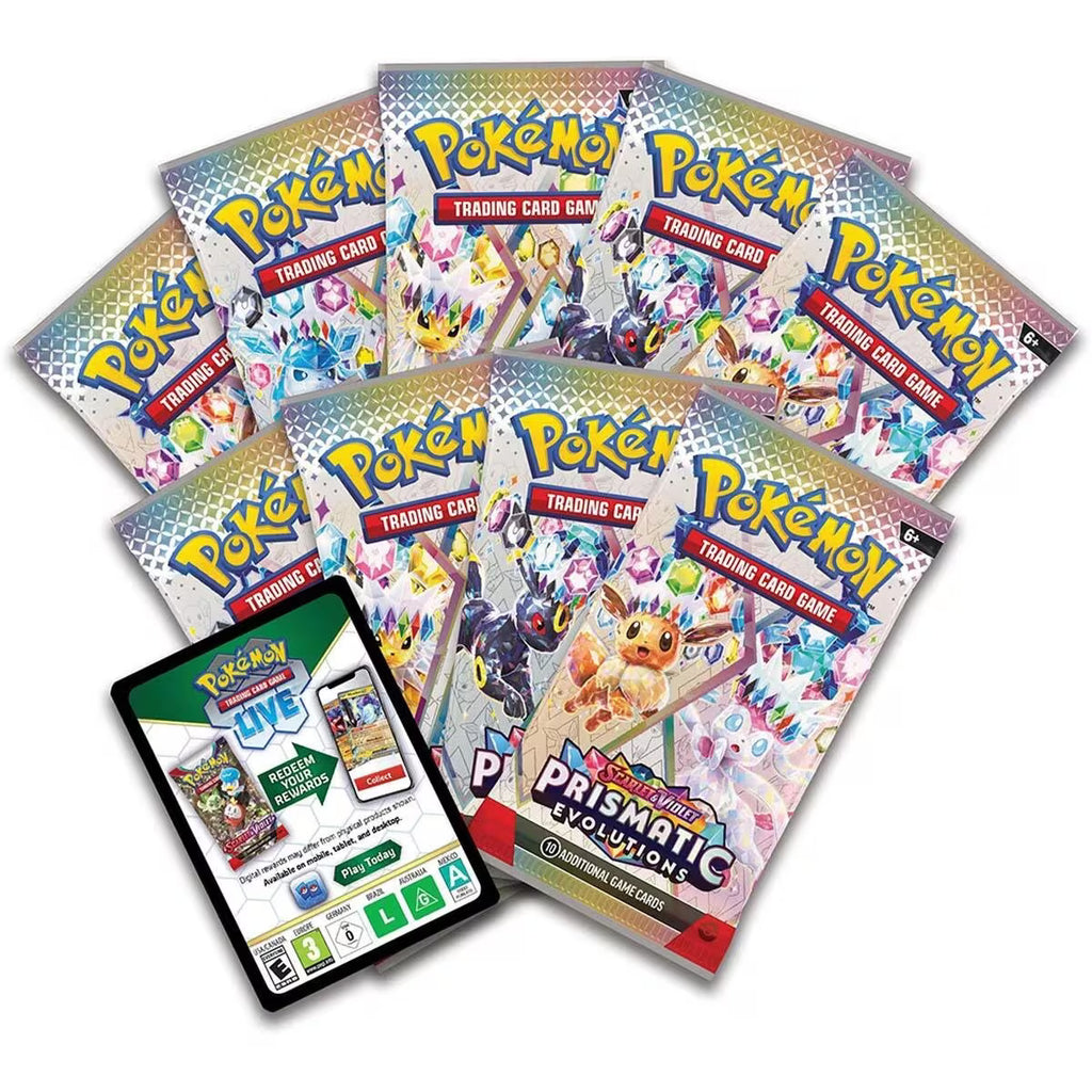 Pokemon Trading Card Game: Scarlet & Violet Prismatic Evolutions Elite Trainer Box