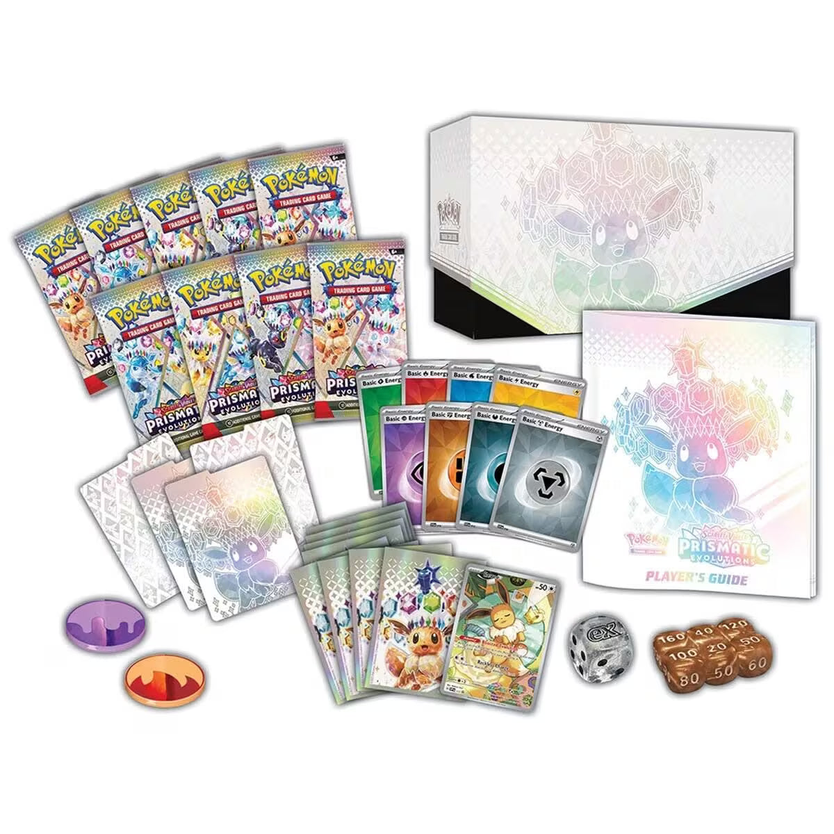 Pokemon Trading Card Game: Scarlet & Violet Prismatic Evolutions Elite Trainer Box