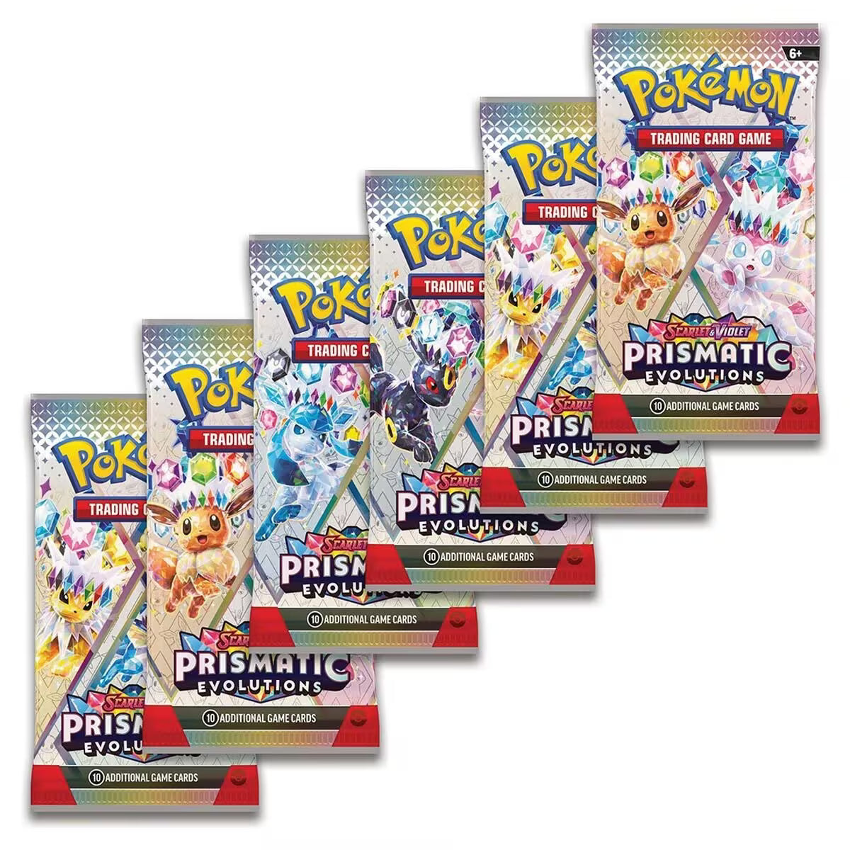 Pokemon Trading Card Game: Scarlet & Violet Prismatic Evolutions Booster Bundle