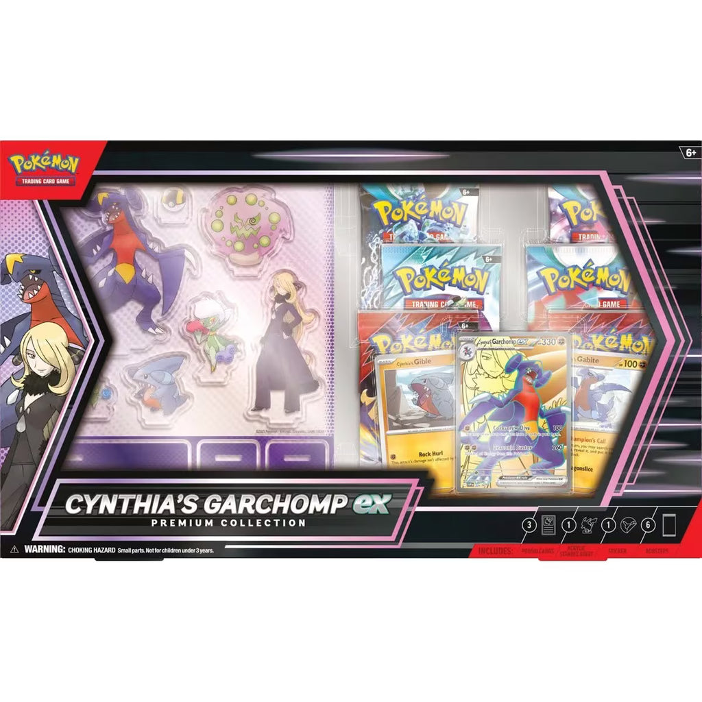 Pokemon Trading Card Game: Cynthia's Garchomp ex Premium Collection