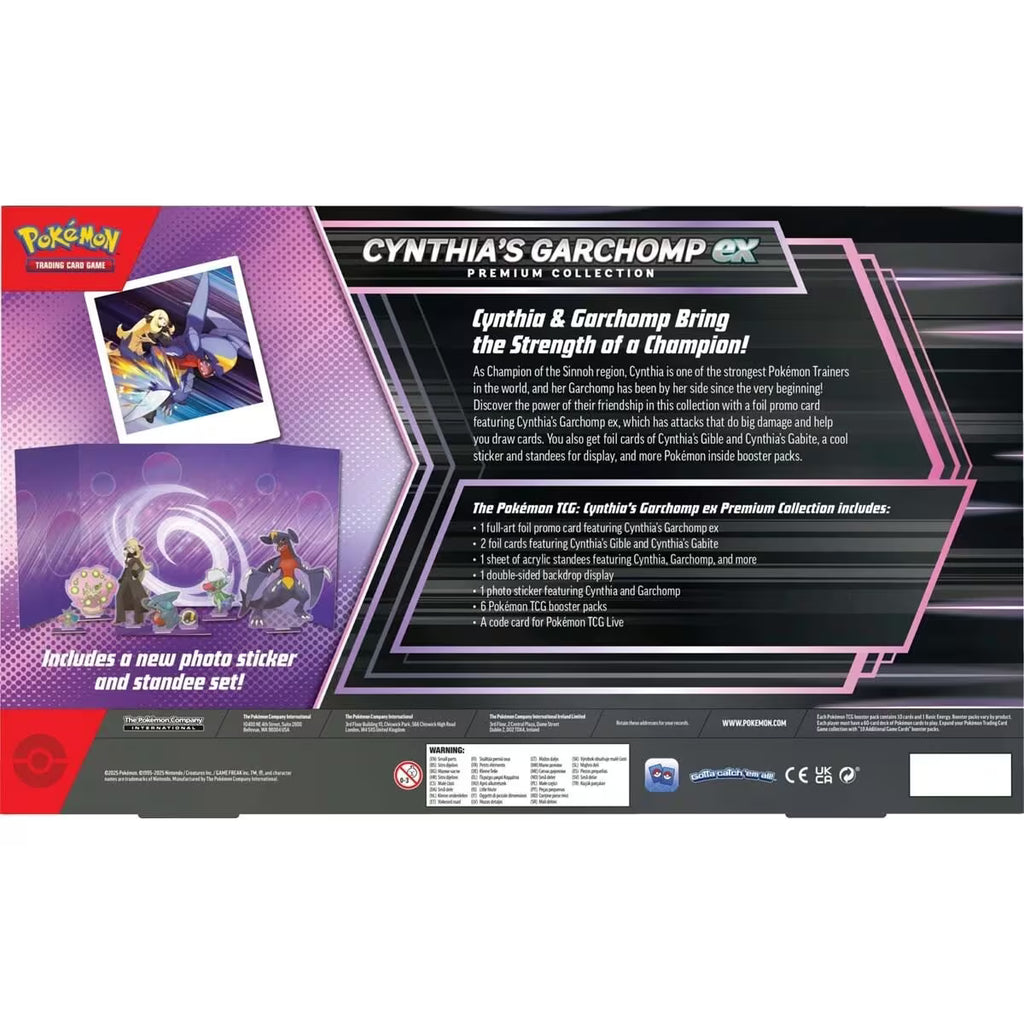 Pokemon Trading Card Game: Cynthia's Garchomp ex Premium Collection