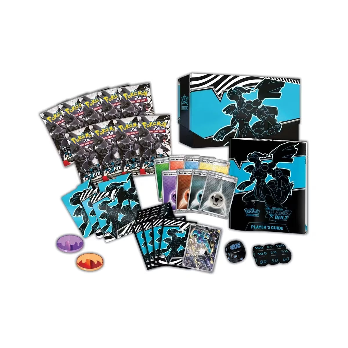 Pokemon Trading Card Game: Scarlet and Violet Black Bolt Elite Trainer Box