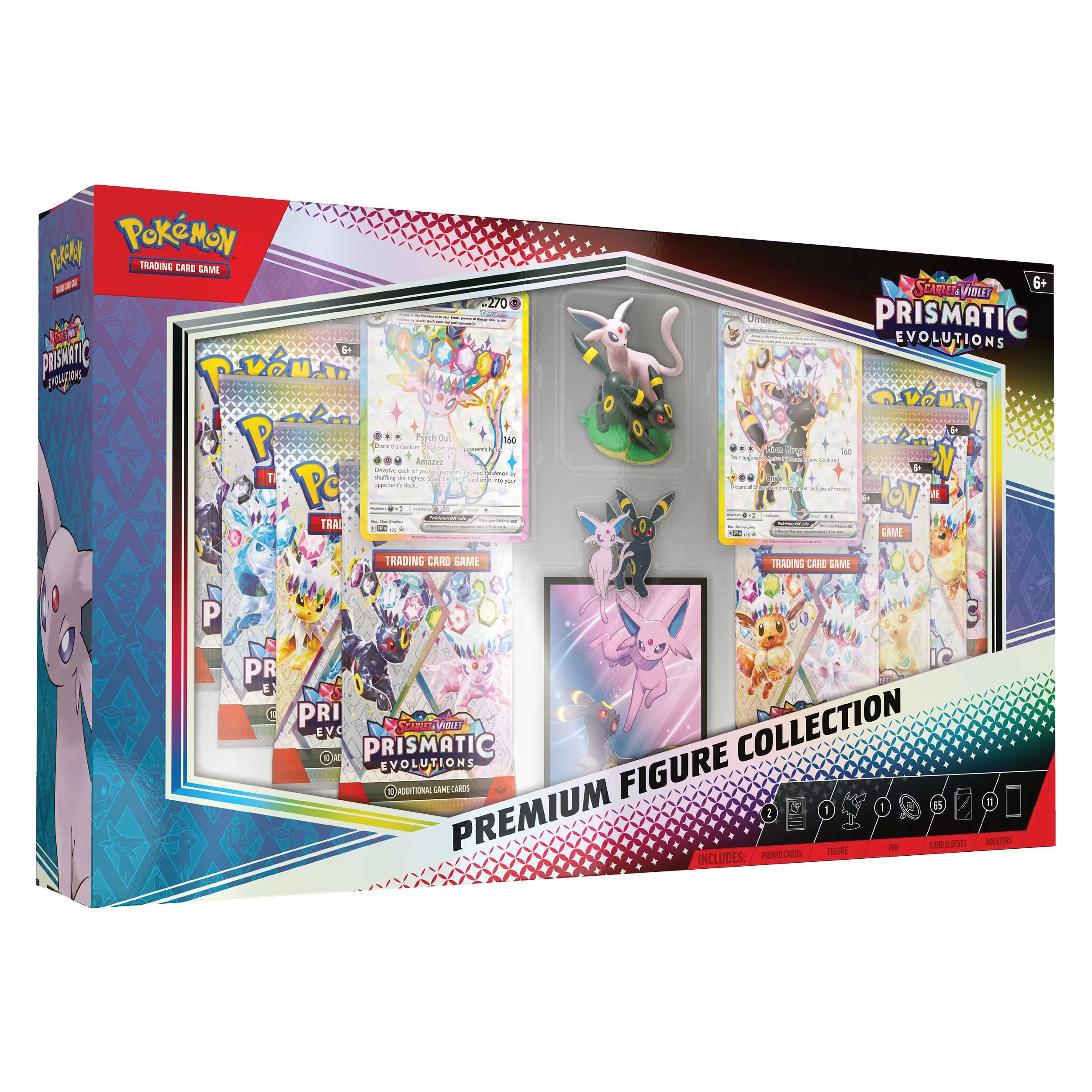 Pokemon Trading Card Game: Scarlet & Violet - Prismatic Evolutions Premium Figure Collection