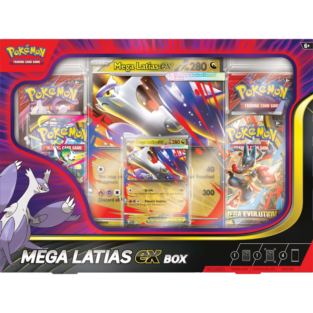 Pokemon Trading Card Game: Mega Evolutions Latias ex Box