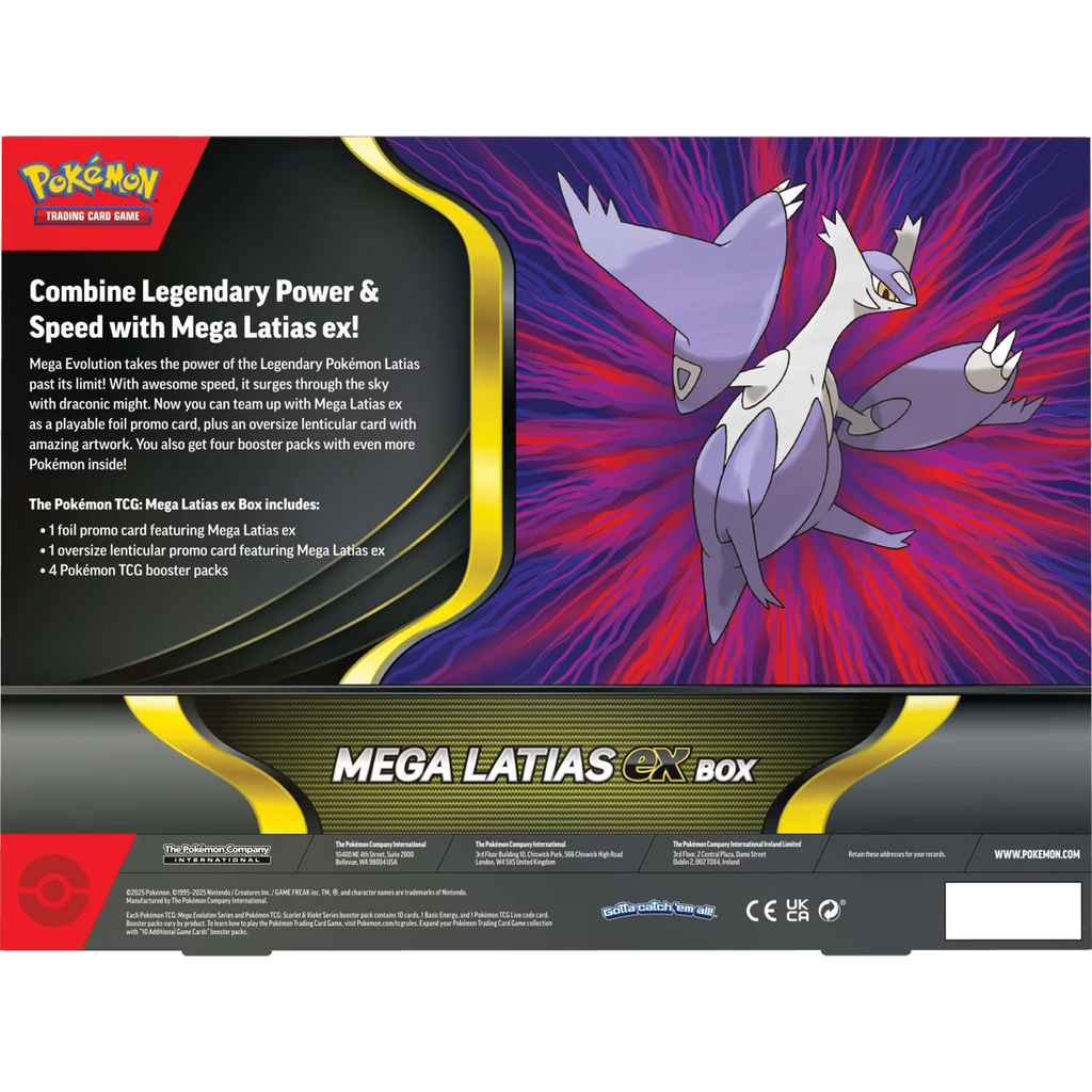 Pokemon Trading Card Game: Mega Evolutions Latias ex Box