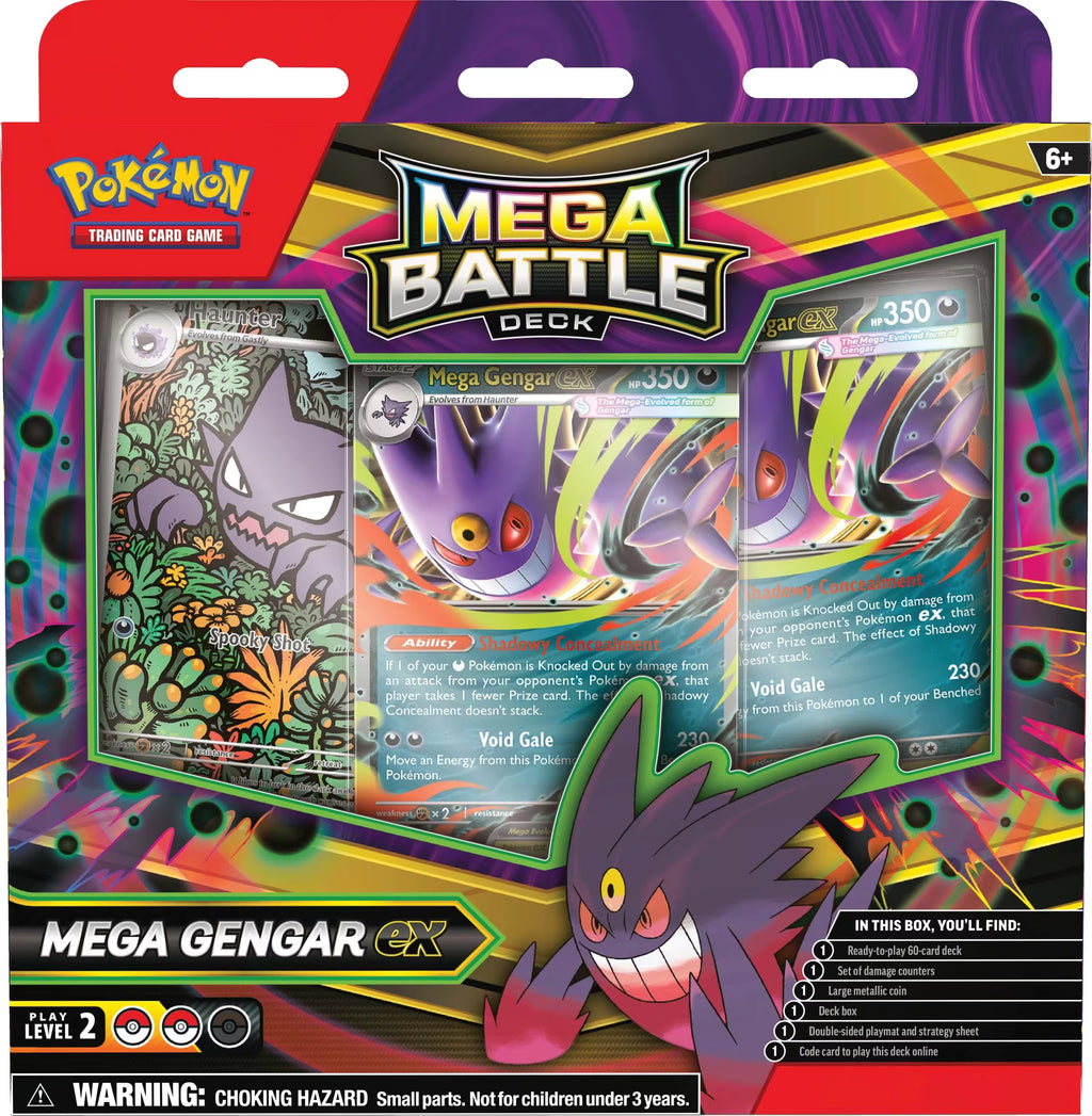 Pokemon Trading Card Game: Mega Battle Deck Mega Gengar Ex