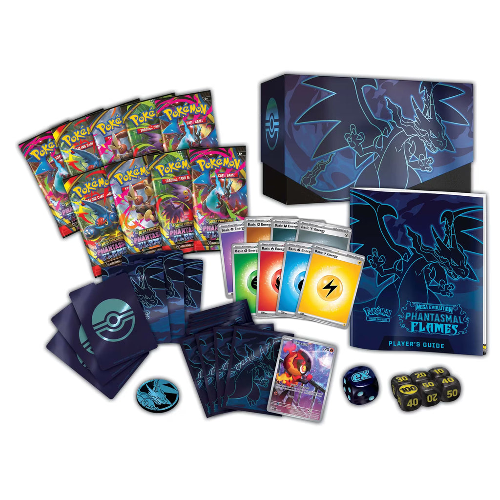 Pokemon Trading Card Game: Mega Evolution - Phantasmal Flames Elite Trainer Box