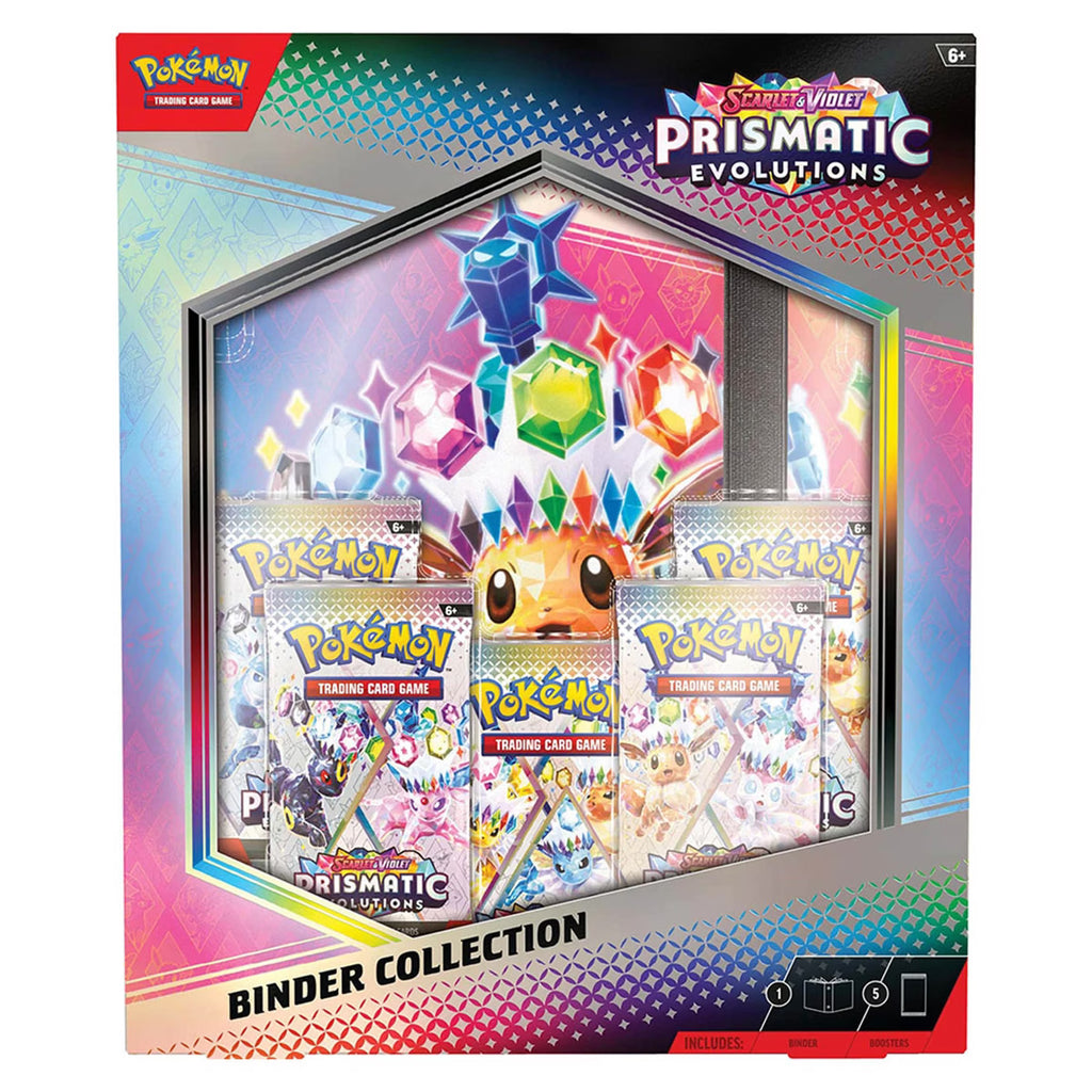 Pokemon TCG: Scarlet & Violet—Prismatic Evolutions Binder Collection - Assorted