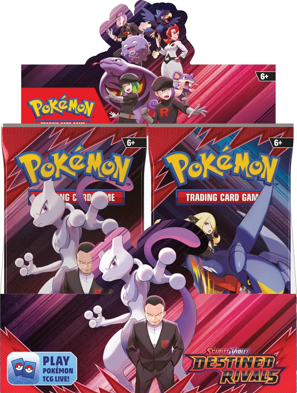 Pokemon TCG - Destined Rivals Booster Box - 36 Packs