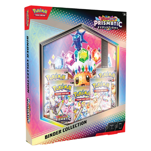 Pokemon TCG: Scarlet & Violet—Prismatic Evolutions Binder Collection - Assorted