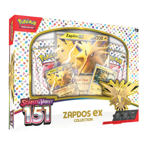 Pokemon Trading Card Game: Scarlet and Violet 151 Zapdos Ex Collection