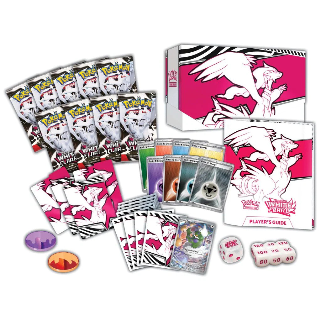 Pokemon Trading Card Game: Scarlet and Violet White Flare Elite Trainer Box