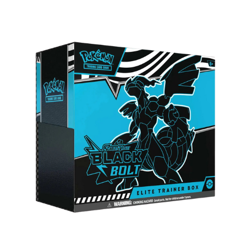 Pokemon Trading Card Game: Scarlet and Violet Black Bolt Elite Trainer Box